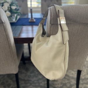 Cream Kate Spade Handbag